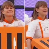 "Non ce la faccio, non cucino un cucciolo", lacrime nello show Top Chef "Non ce la faccio, non cucino un cucciolo", lacrime nello show Top Chef