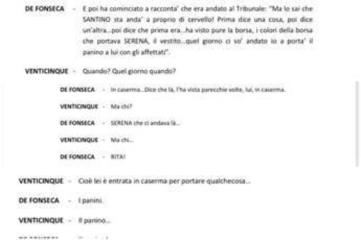 Omicidio Mollicone, teste conferma: "Torriero disse che 1 giugno Serena era in caserma". Le intercettazioni