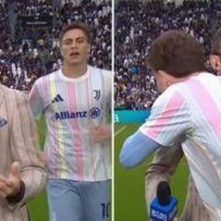 Juve-Atalanta, Del Piero-Yildiz e l'abbraccio prima del match