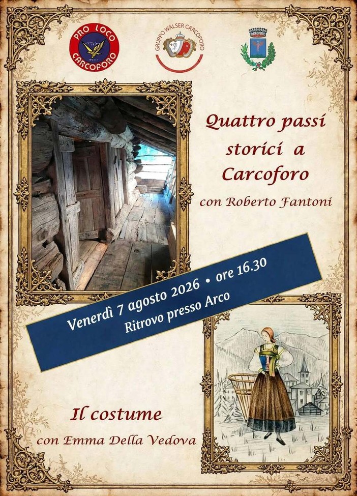 Carcoforo, weekend tra storia walser e Festa della Madonna della Neve