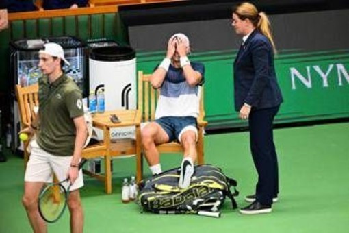 Rune, lacrime a Stoccolma: abbandona il campo per la rottura del tendine d'Achille