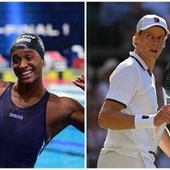 Nuoto, Curtis vince bronzo e rivela: "Mi ha scritto Sinner, ho urlato" Nuoto, Curtis vince bronzo e rivela: "Mi ha scritto Sinner, ho urlato"