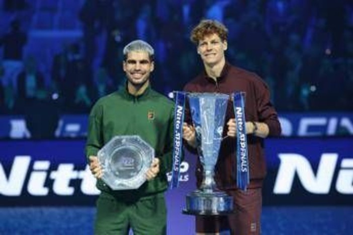 Sinner-Alcaraz, la suggestione: "Doppio insieme? Sarebbe bello" Sinner-Alcaraz, la suggestione: "Doppio insieme? Sarebbe bello"