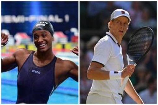 Nuoto, Curtis vince bronzo e rivela: "Mi ha scritto Sinner, ho urlato" Nuoto, Curtis vince bronzo e rivela: "Mi ha scritto Sinner, ho urlato"