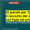 2025, Instant mood di Arcadia su 12 parole per 12 mesi: "Trump, Gaza e Israele le più citate"