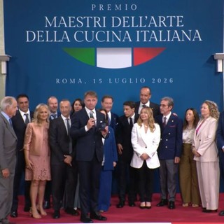 Meloni e Lollobrigida premiano 10 Maestri dell’Arte della Cucina Italiana