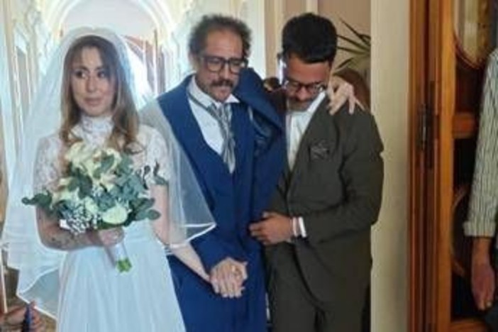 Igor Protti combatte malattia e accompagna figlia all'altare