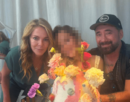 Claudia Gerini e Federico Zampaglione di nuovo insieme per il compleanno della figlia: la dedica