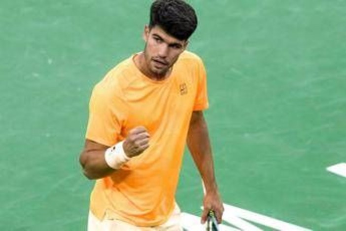 Alcaraz-Rinderknech: orario, precedenti e dove vederla in tv