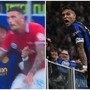 Inter-Napoli, veleni su Lautaro Martinez: andava espulso due volte?