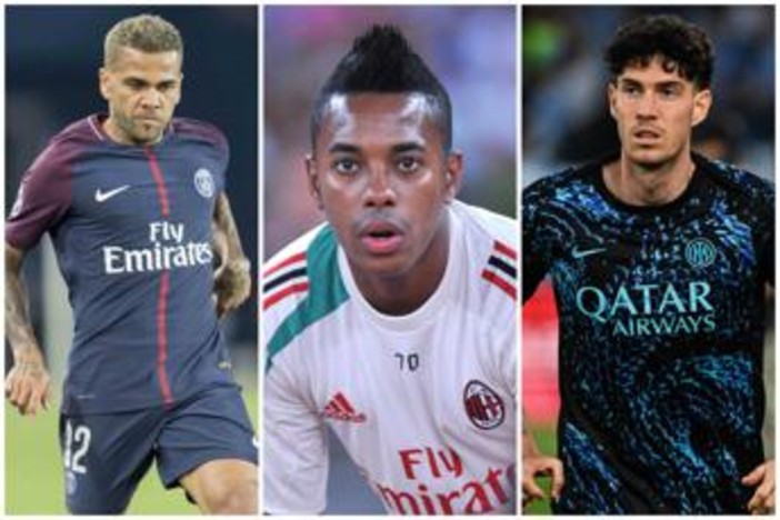 Da Dani Alves a Robinho fino a Bastoni, quando gli scandali colpiscono le stelle del calcio Da Dani Alves a Robinho fino a Bastoni, quando gli scandali colpiscono le stelle del calcio