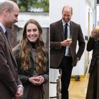 Sidro, lino e momenti di tenerezza fra William e Kate in Irlanda del Nord