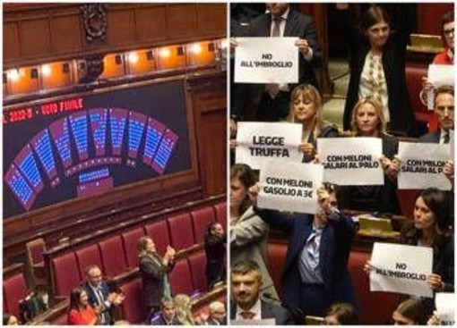 Nuova legge elettorale, via libera definitivo della Camera. Meloni: "Ora italiani potranno scegliere". Le opposizioni: "Una truffa" Nuova legge elettorale, via libera definitivo della Camera. Meloni: "Ora italiani potranno scegliere". Le opposizioni: "Una truffa"
