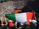 Sinner, un bambino 'carota' e un &quot;forza Juve&quot; per Bastoni: cori e cartelloni al Foro