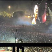 Ultimo, pubblico record a Tor Vergata ma il concerto è live dal balcone