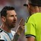 Argentina, Messi litiga con l'arbitro: "Non mancarmi di rispetto"