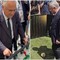 Lotito show a Parma: gioca a biliardino e... sbaglia un rigore - Video
