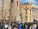 Roma, crollata torre ai Fori Imperiali