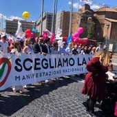 Pro vita, organizzatori corteo Roma: "Siamo 20 mila, stop ddl suicidio assistito e più fondi per diritto a non abortire" Pro vita, organizzatori corteo Roma: "Siamo 20 mila, stop ddl suicidio assistito e più fondi per diritto a non abortire"