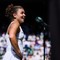 C'è Federer, Paolini si emoziona: "Dovevo restare concentrata" C'è Federer, Paolini si emoziona: "Dovevo restare concentrata"