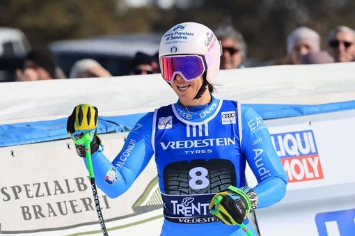 Curtoni vince il SuperG in Val di Fassa, Zenere terza Curtoni vince il SuperG in Val di Fassa, Zenere terza
