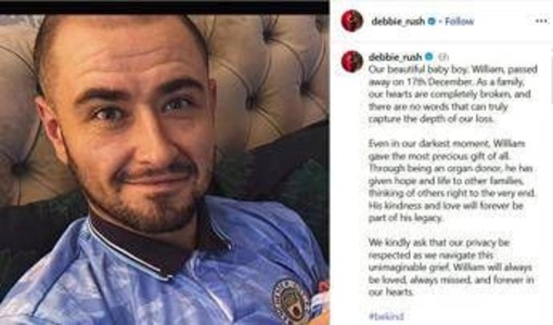 È morto a 31 anni l'attore di 'Waterloo Road' William Rush È morto a 31 anni l'attore di 'Waterloo Road' William Rush